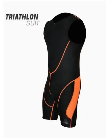 Unisex  Triathlon tri suit compression running swimming cycling skin tight Padded(SI-1004) | Ideal for All Surfaces, Kids & Adults | Match-Ready | Includes Pump & Needle | Durable & Long-Lasting Performance