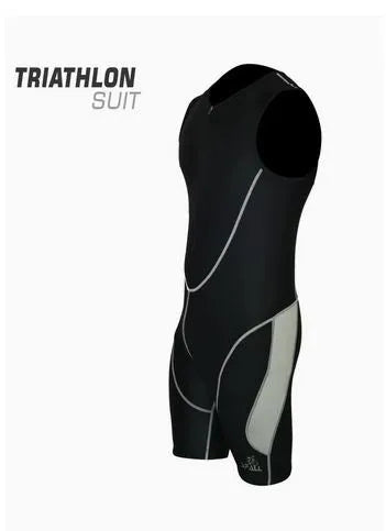 Unisex  Triathlon tri suit compression running swimming cycling skin tight Padded(SI-1004) | Ideal for All Surfaces, Kids & Adults | Match-Ready | Includes Pump & Needle | Durable & Long-Lasting Performance
