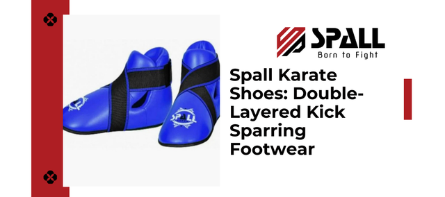 Spall Karate Shoes: Double-Layered Kick Sparring Footwear