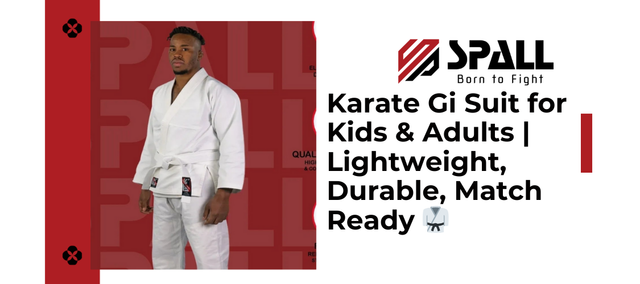 Karate Gi Suit for Kids & Adults | Lightweight, Durable, Match Ready 🥋