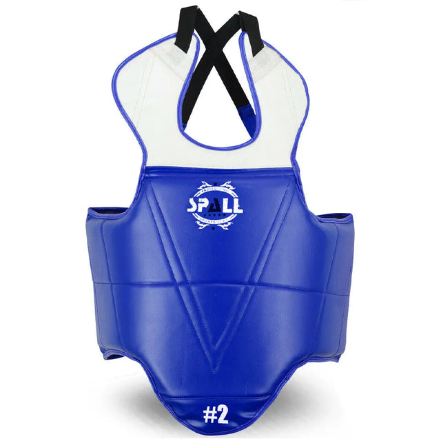 Body Protector Chest Guard S M L XL Blue Red Chest Ribs Shield For Boxing MMA Muay Thai Fitness Gym Workout Sanda And All Sports Training Perfect For Men And Women(SI-1084) | Ideal for All Surfaces