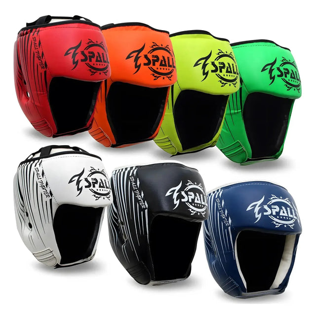 Head Guard For Fighting Sparring Muay Thai Kickboxing And Boxercise Workout Fitness Martial Arts Training For Men And Women(SI-1144) | Ideal for All Surfaces, Kids & Adults | Match-Ready