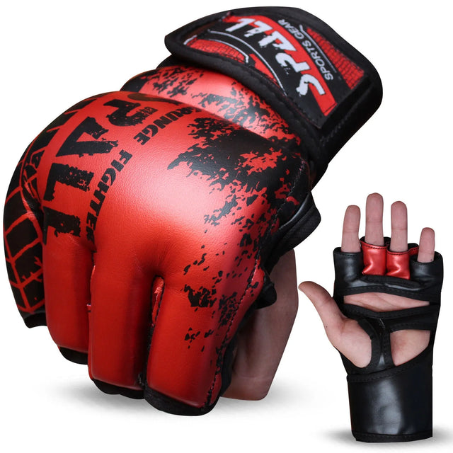 Grappling MMA Gloves Boxing Punch Bag Fight Muay Thai (SI-1151) | Ideal for All Surfaces, Kids & Adults | Match-Ready | Includes Pump & Needle | Durable & Long-Lasting Performance