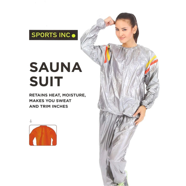 Spall Unisex Sauna Suit for Men & Women | Sweat Suit for Weight Loss, Fitness Training & Gym Workout | Waterproof Sweat Sauna Jacket & Pants Set