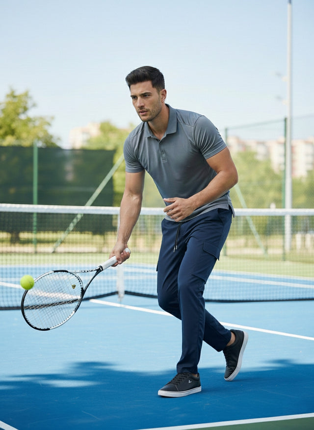 SPALL Unisex Track Pants – Premium Sports Joggers for Men & Women, Comfortable Athletic Training Pants, Black Blue Maroon, Sizes M L XL