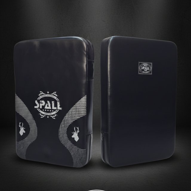 SPALL Shield Mitt Boxing Strike Pad – Premium Training Shield for MMA, Muay Thai, Kickboxing & Martial Arts – Heavy Duty Punch Kick Pad for Gym & Home Workouts