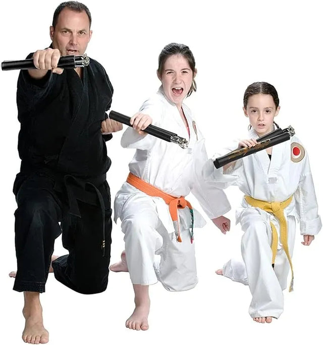 Foam Nunchucks for Kids and Beginners – Safe Martial Arts Training Sticks with Chain – Lightweight Sponge Karate Practice Equipment