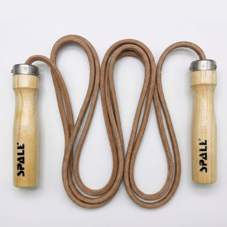 SPALL Premium Speed Jump Rope with Wooden Handles, Adjustable Steel Cable Skipping Rope for Fitness, Boxing, MMA, Cardio Training, Crossfit, Weight Loss, Home Gym Workout for Men & Women