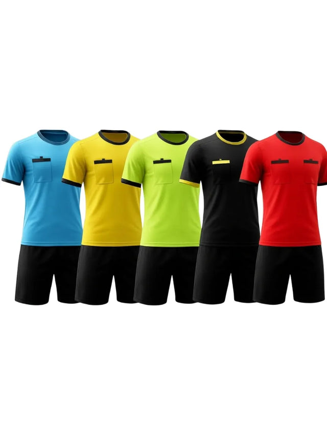Spall Referee Suit for Football Match | Lightweight Breathable Sports Referee Uniform Set