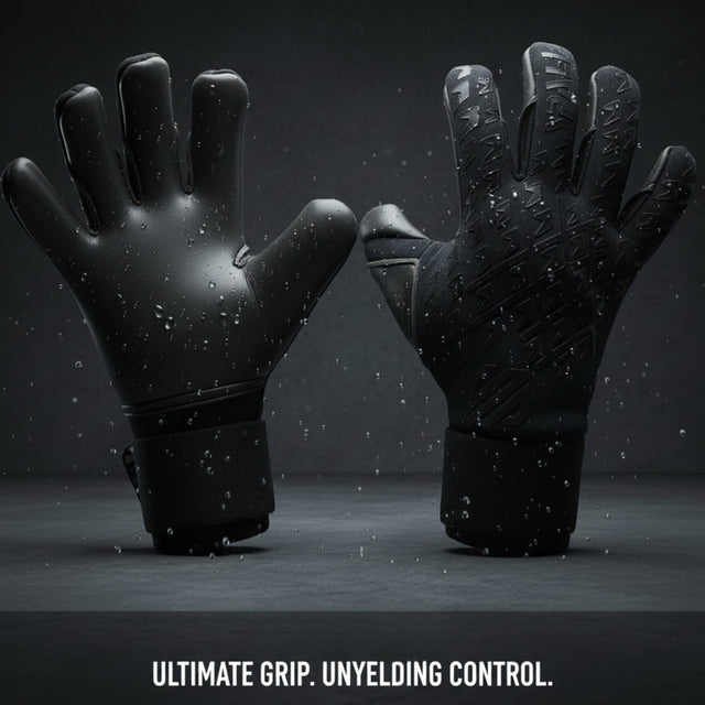 Goalkeeper Gloves for Men & Women. Soccer Goalie Gloves with Strong Grip & Hand Protection for Training and Match Play | Ideal for All Surfaces, Kids & Adults | Match-Ready | Includes Pump & Needle