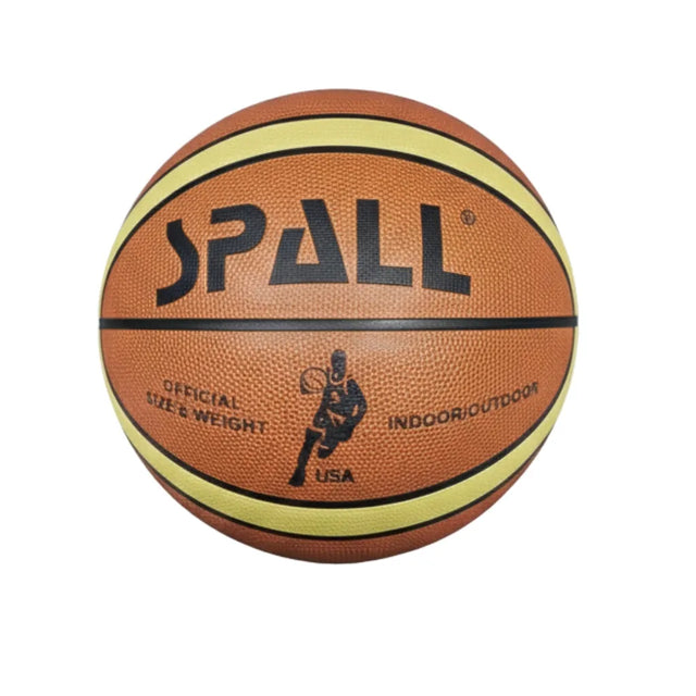 Professional Basketball for Indoor & Outdoor Play – Durable Rubber Surface, Excellent Grip & Bounce – Ideal for Training, School & Matches