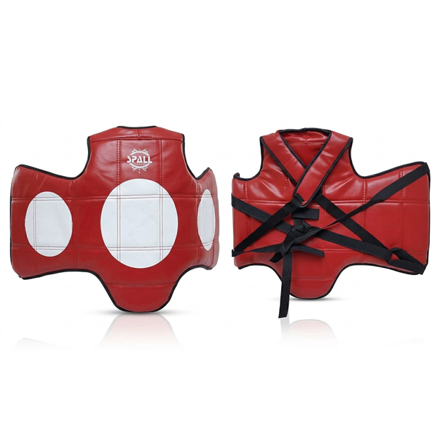 Boxing Chest Guard S M L XL Red Blue For MMA Body Protector Martial Arts Taekwondo Training(SI-1080) | Ideal for All Surfaces, Kids & Adults | Match-Ready | Includes Pump & Needle | Durable & Long-Lasting Performance