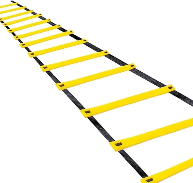 Agility Training Ladder for Speed and Agility – Flat Rung Ladder with Carrying Bag for Enhanced Footwork and Quickness – Ideal for Coaches, Athletes, and Home Training