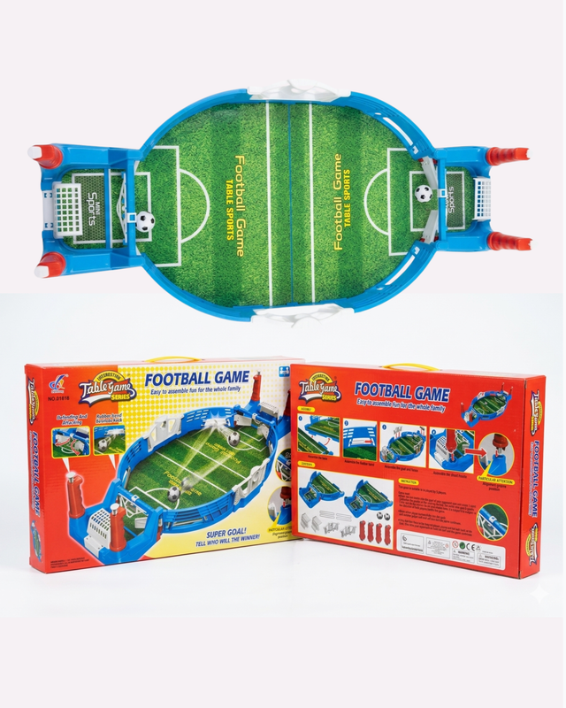 Football Table Game Set | Mini Soccer Board Game for Kids & Family | Indoor Desktop Football Toy with Goals & Ball (571018)