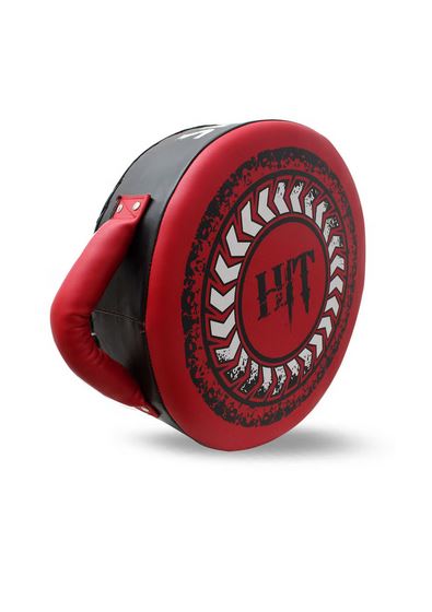 Round Focus Pad Kick Shield Pad Strength Training Boxing MMA(SI-1185) | Ideal for All Surfaces, Kids & Adults | Match-Ready | Includes Pump & Needle | Durable & Long-Lasting Performance