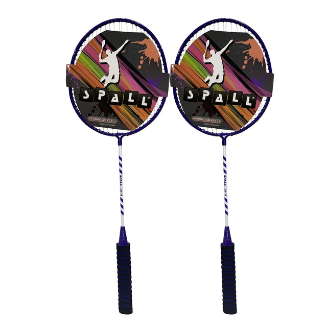 Badminton Rocket With Grip Soft Handles Smash Power Frame With Free Full Cover Ultra Light Weight Carbon Fiber Single High Grade Perfect For Men And Women(216115) | Ideal for All Surfaces, Kids & Adults