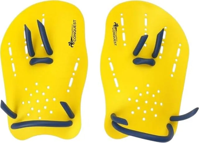 Swimming Hand Paddles Training Equipment for Technique, Strength & Endurance – Adjustable Strap