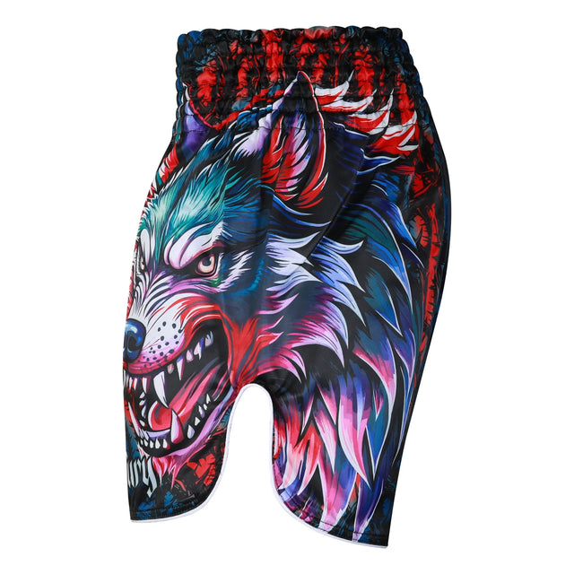 Muay Thai Shorts Fang Fury For professionals And Beginners (SI-3262) | Ideal for All Surfaces, Kids & Adults | Match-Ready | Includes Pump & Needle | Durable & Long-Lasting Performance