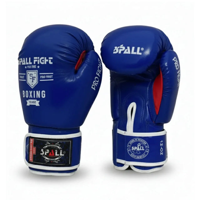 Spall Boxing Gloves Red and Blue Training Gloves for Men and Women Kickboxing Muay Thai and Fitness