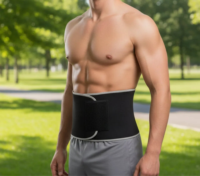 Spall Adjustable Waist Support Belt for Back Pain Relief & Gym Workout – Breathable Lumbar Support for Men & Women