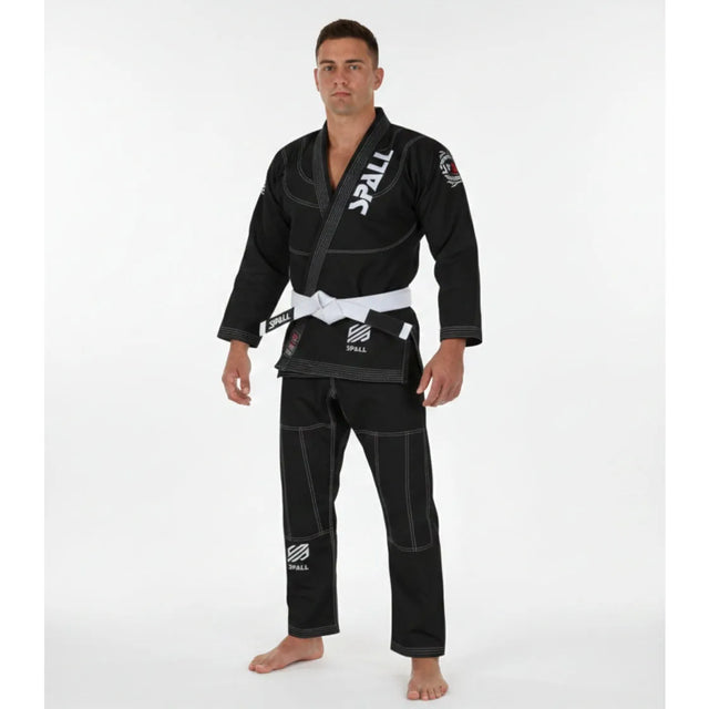Spall Jiu Jitsu Suit BJJ Gi Durable Lightweight Training Uniform for Men Women Kids