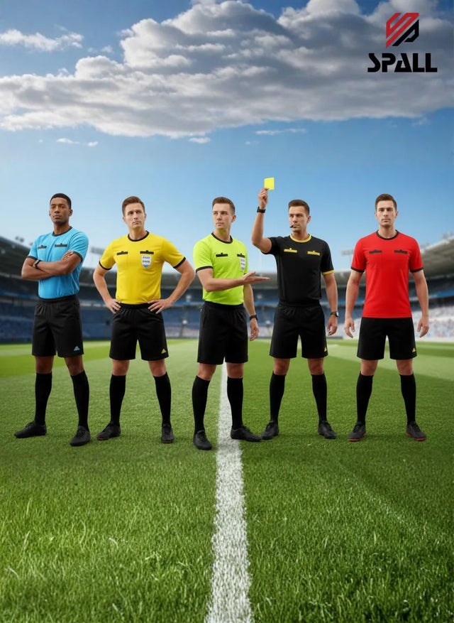 Spall Referee Suit for Football Match | Lightweight Breathable Sports Referee Uniform Set