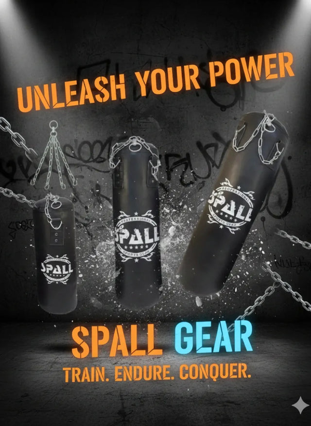 Spall Punching Bag for Boxing Training Muay Thai MMA Kickboxing Heavy Duty Hanging Bag