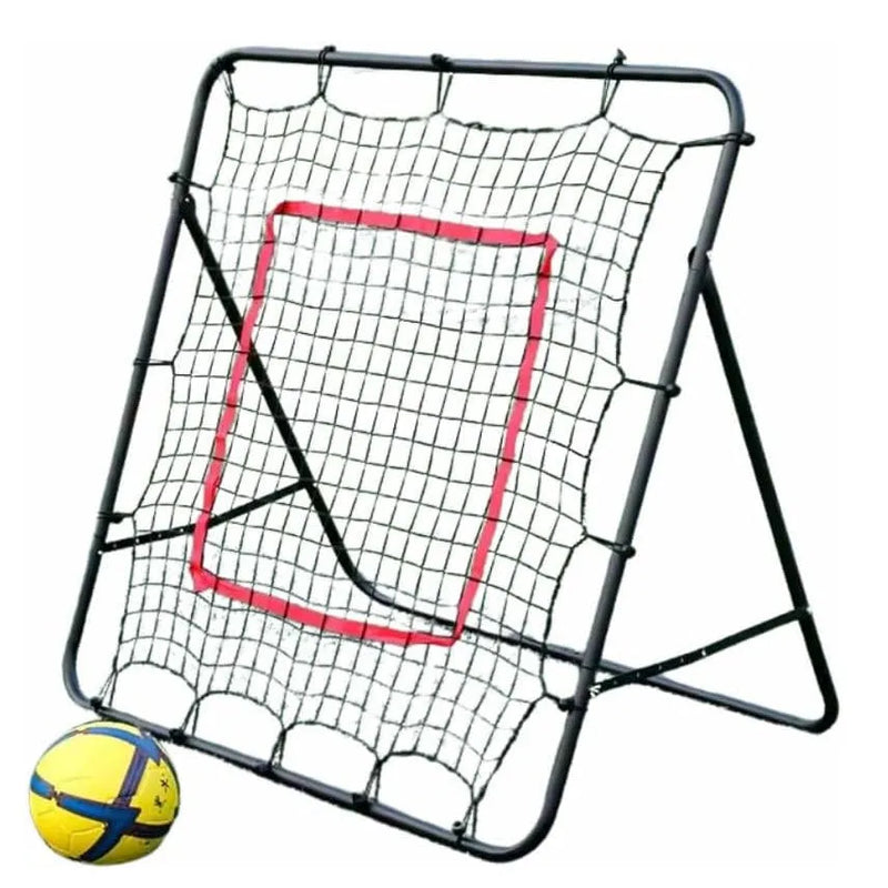 Football Bouncer Football Kickback Rebounder Adjustable Angles Training Equipment, Removable Football Goal | Ideal for All Surfaces, Kids & Adults | Match-Ready | Includes Pump & Needle | Durable & Long Lasting Performance