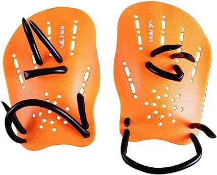 Swimming Hand Paddles Training Equipment for Technique, Strength & Endurance – Adjustable Strap