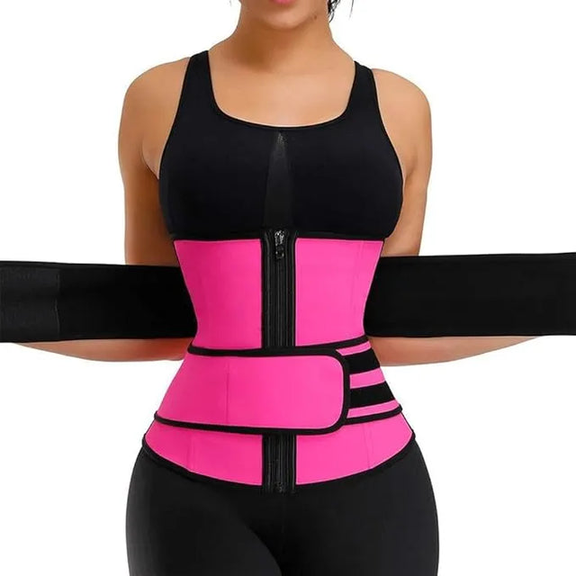 Tummy Body Shaper | Fitness Waist Trainer Belt for Fat Burning, Belly Control & Slimming Support