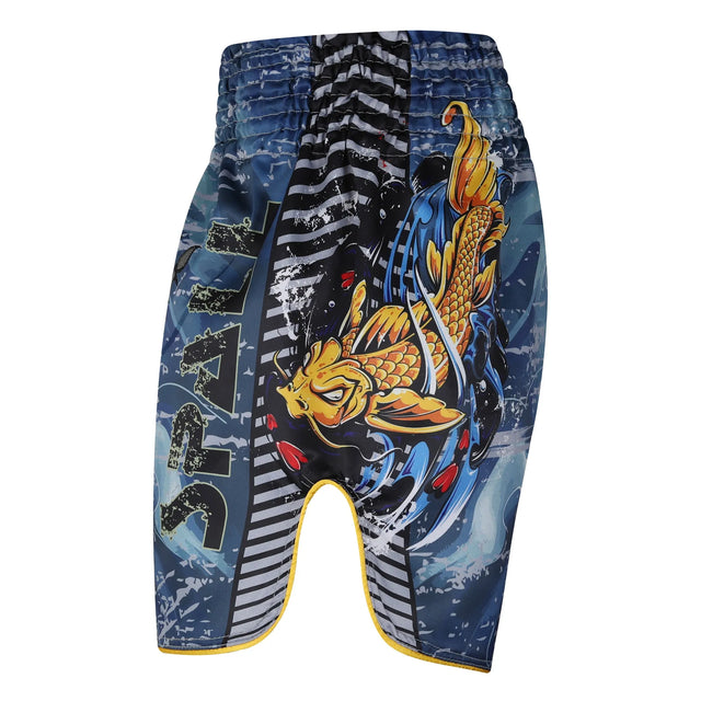 Muay Thai Shorts Blue For Professionals And Beginners (SI-3257) | Ideal for All Surfaces, Kids & Adults | Match-Ready | Includes Pump & Needle | Durable & Long-Lasting Performance