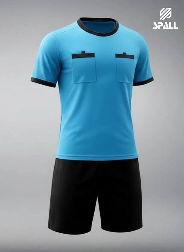 Spall Referee Suit for Football Match | Lightweight Breathable Sports Referee Uniform Set