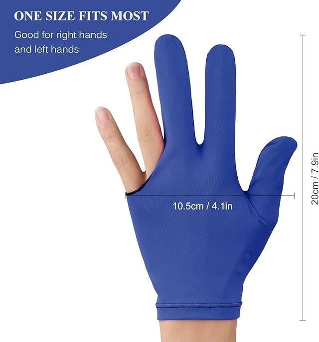 Spall Billiard Glove for Pool & Snooker – Anti-Slip, Breathable, Smooth Cue Control – Left or Right Hand Fit