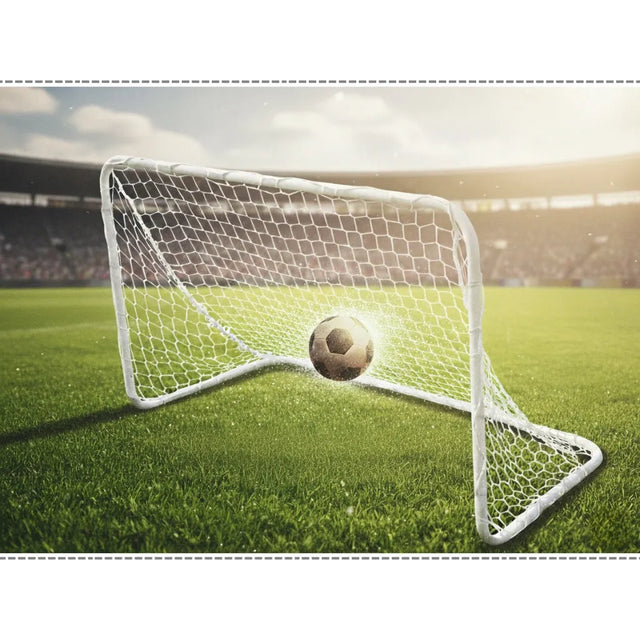 Portable Football Goal 120x80x60cm – Kids Mini Soccer Net for Indoor & Outdoor Training