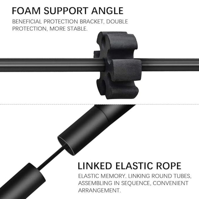 Spall Badminton Net for Indoor and Outdoor Play Durable Nylon Net with Steel Poles and Carry Bag Easy Setup for Training and Backyard Games