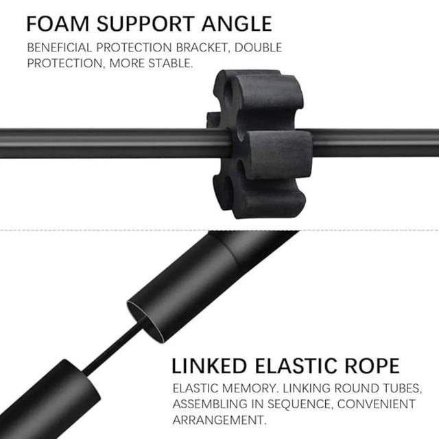 All-in-One Adjustable Sports Net for Badminton, Wallyball, Tennis | Portable Training Net for Indoor Outdoor Courts | Height & Width Adjustable | Easy Setup