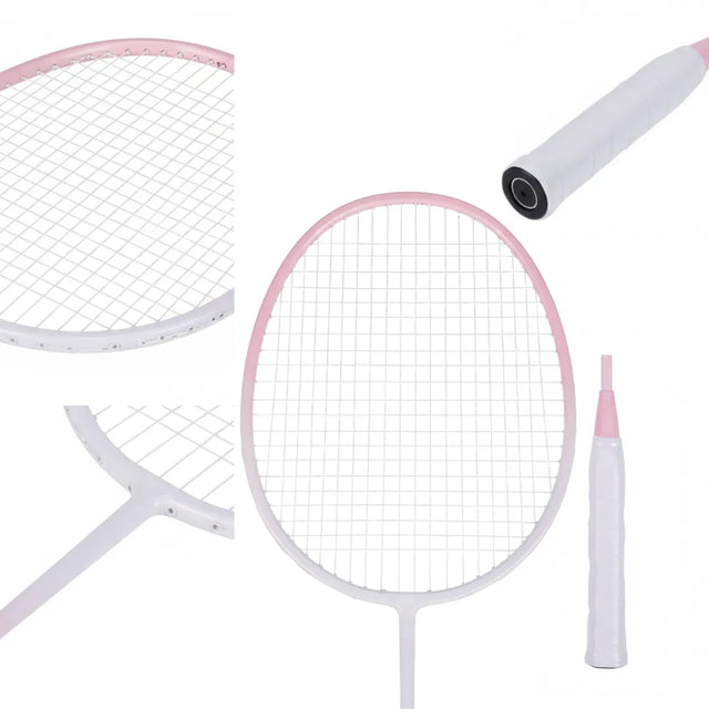 COKA Badminton Racket Lightweight Durable High-Tension Sports Racket for Training & Outdoor Play