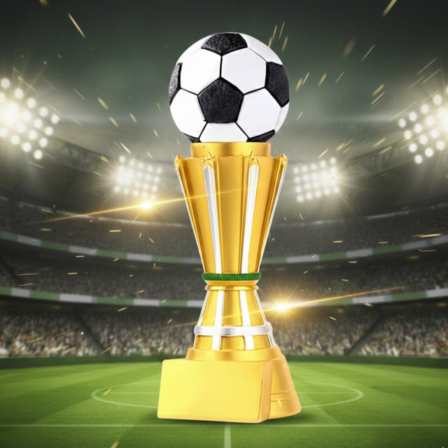 Premium Soccer Trophy | High-Quality Football Award Cup for Tournaments, School & Club Championships