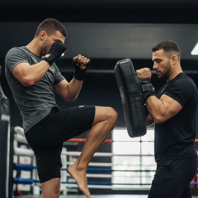 SPALL Shield Mitt Boxing Strike Pad – Premium Training Shield for MMA, Muay Thai, Kickboxing & Martial Arts – Heavy Duty Punch Kick Pad for Gym & Home Workouts