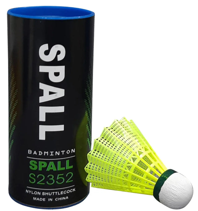 3-Piece Badminton Shuttlecocks Entertainment Durable Stability Shuttlecock 2532 | Ideal for All Surfaces, Kids & Adults | Match-Ready | Includes Pump & Needle | Durable & Long-Lasting Performance