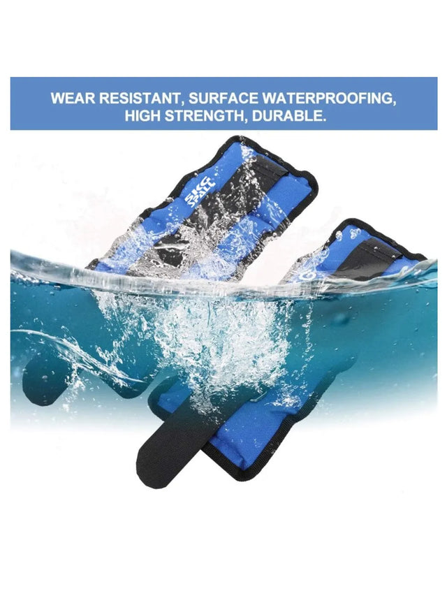 Spall Ankle And Wrist Weights Fully Adjustable Straps For Men Women Kids Weighted Ankle Fitness Workout Walking Running Jogging Exercise Gym 3kg 4kg(SI-2802) | Ideal for All Surfaces, Kids & Adults