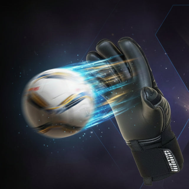 Goalkeeper Gloves for Men & Women. Soccer Goalie Gloves with Strong Grip & Hand Protection for Training and Match Play | Ideal for All Surfaces, Kids & Adults | Match-Ready | Includes Pump & Needle