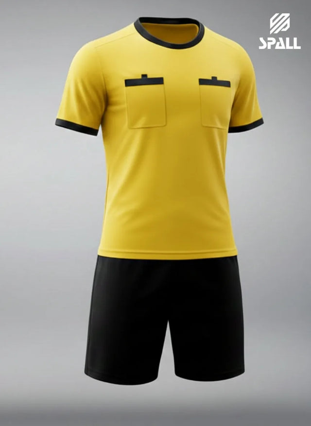 Spall Referee Suit for Football Match | Lightweight Breathable Sports Referee Uniform Set