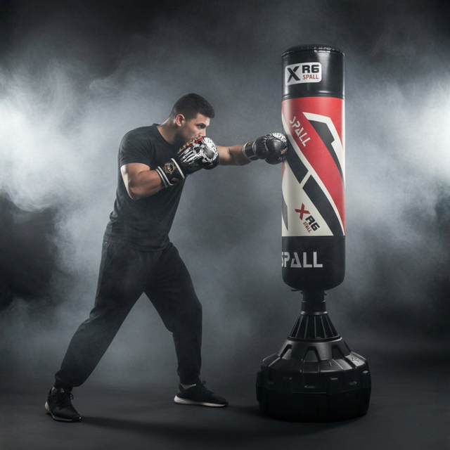 SPALL Heavy Duty Punching Bag – Premium Boxing Training Bag for MMA, Kickboxing & Fitness Workouts