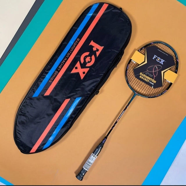 Professional Badminton Racket – Lightweight Carbon Fiber Racquet for Training & Match Play | High Tension Frame | Indoor & Outdoor Sports