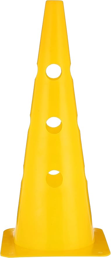 18cm"to 48cm" Sports Cones Plastic Traffic Training Cones, Training for Basketball, Football, Skateboarding Practice - Obstacle Course for Indoor and Outdoor Party Events | Ideal for All Surfaces, Kid and Adults