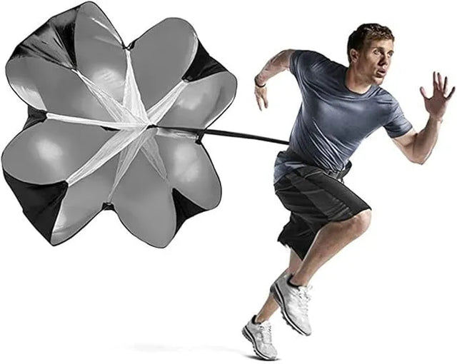 Running Speed Parachute – Resistance Chute for Kids, Youth & Adults, Sprint & Acceleration Training