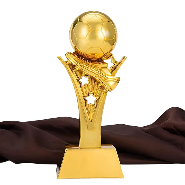 Golden Boot Soccer Trophy ? 25cm Best Shooter Award 4736-A2 | Ideal for All Surfaces, Kids & Adults | Match-Ready | Includes Pump & Needle | Durable & Long-Lasting Performance