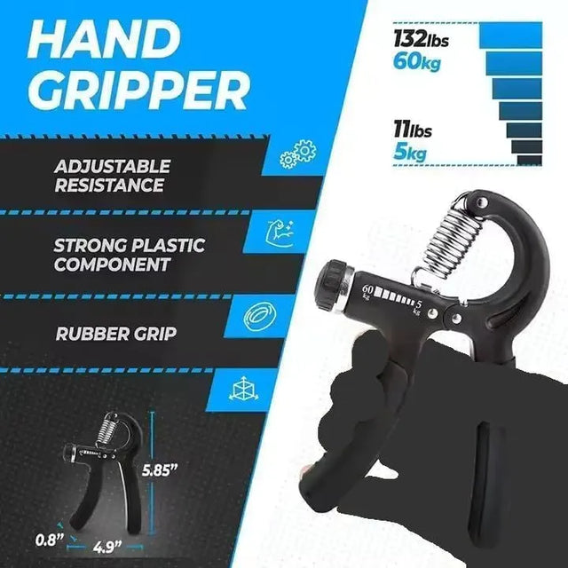 6-Piece Hand Grip Trainer Set 18 x 16 x 8cm 18 x 16 x 8cm | Ideal for All Surfaces, Kids & Adults | Match-Ready | Includes Pump & Needle | Durable & Long-Lasting Performance