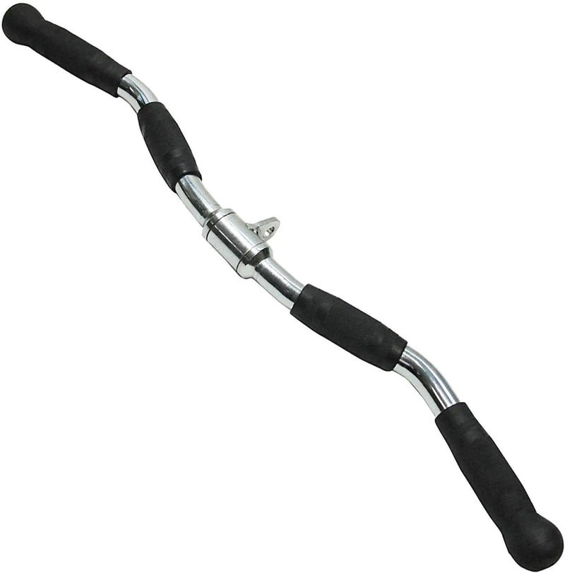 X Barbell Machine Cable Attachment Pro Grip Revolving Non Slip Handle Bar  1044 | Ideal for All Surfaces, Kids & Adults | Match-Ready | Includes Pump & Needle | Durable & Long-Lasting Performance